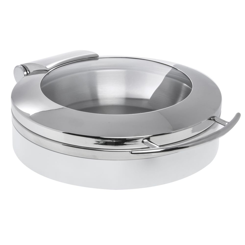 15 1/4 Dia x 2 1/2 HUBERT® Chafer Chafing Dish Food Pan Round Stainless Steel