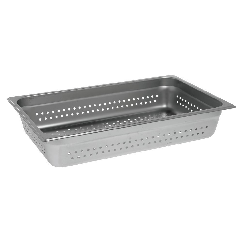 Hubert&#174; Full Size Steam Table Pan Perforated 4"D