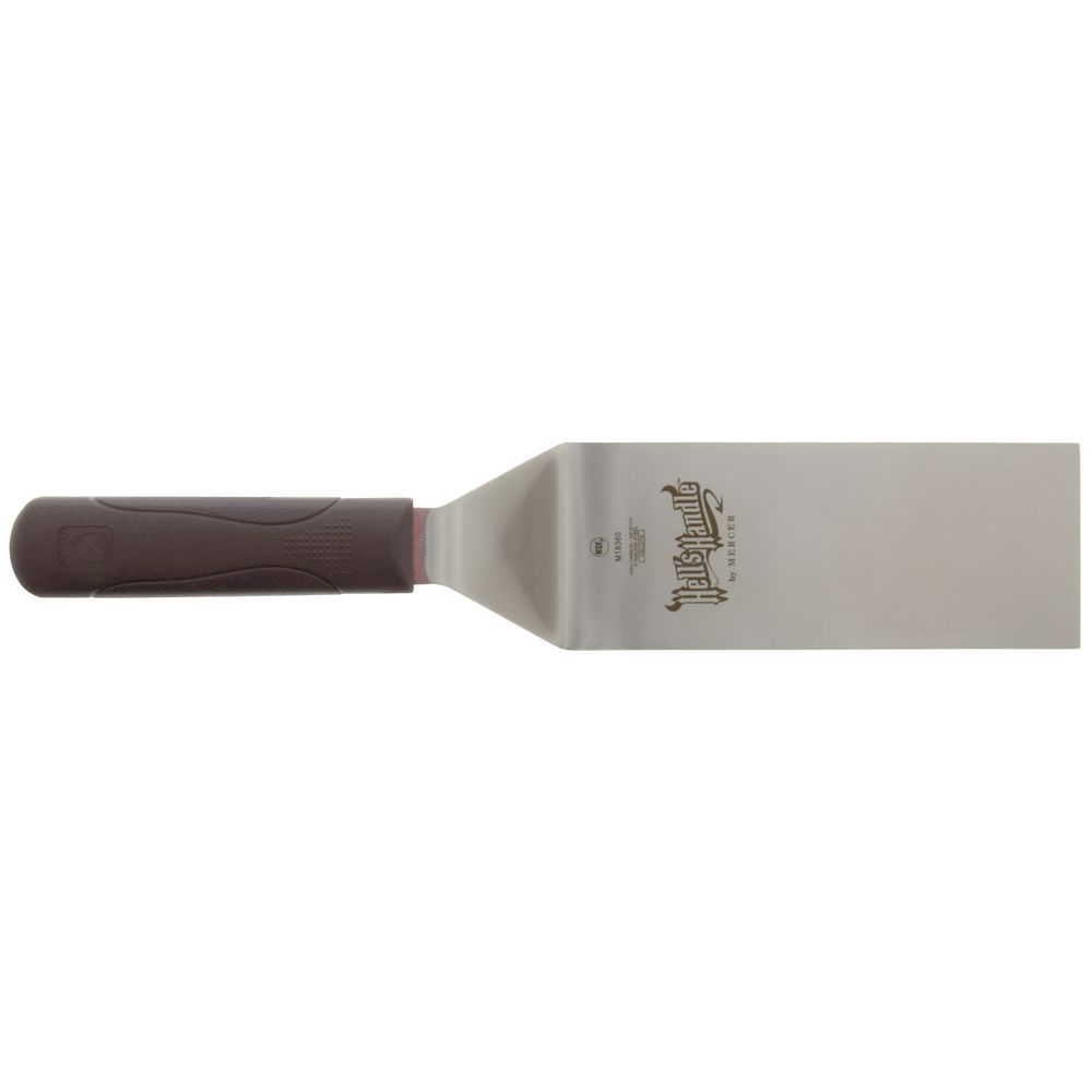 Square Edge Stainless Steel Spatula