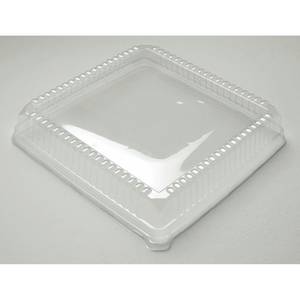 20/pack Disposable Round Serving Trays Party Platter with Clear Lids 15