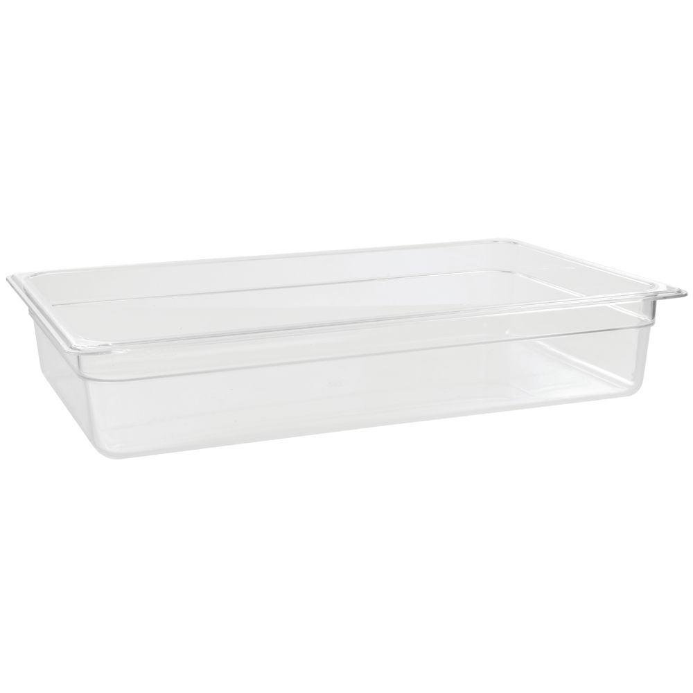 FOOD PAN, G-CLEAR FULL SIZE 4" DEEP