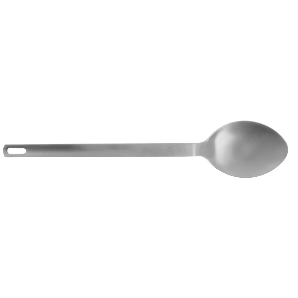 SPOON, PROFESSIONAL, SERVING, SOLID, SS, 15"