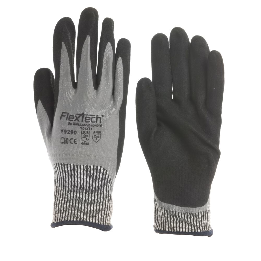 Mercer Culinary Millennia Fit Cut Glove, Large, Blue