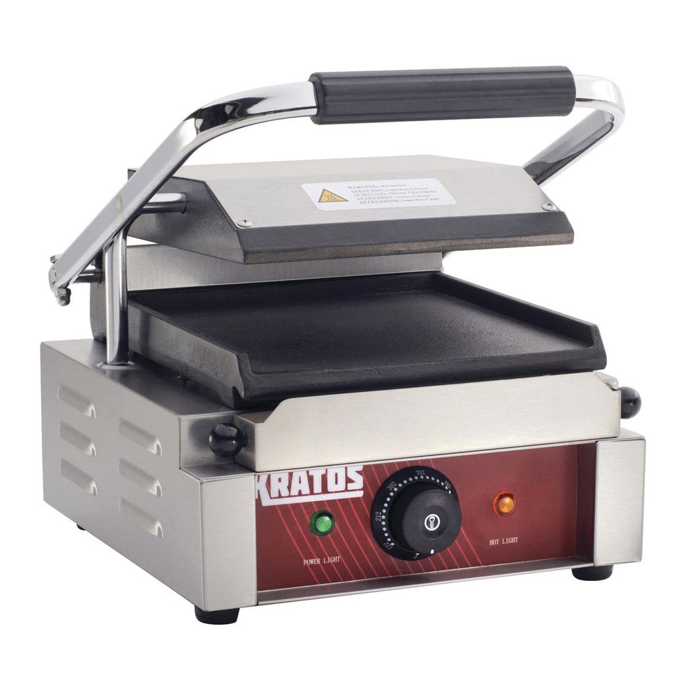 Sandwich man購入9000 Kratos 29Y-018 Panini Sandwich Grill With Smooth Plates, 9