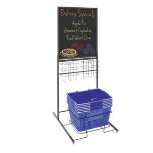 Expressly Hubert Black Plastic Dry Erase Board Panel Only Capstone Curved Top - 22L x 30H