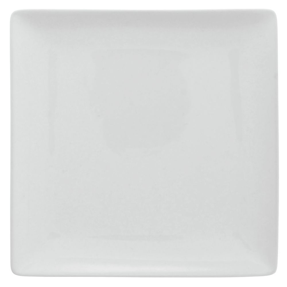PLATE, SQUARE, 12X12, WHT, MOD COLLECTION