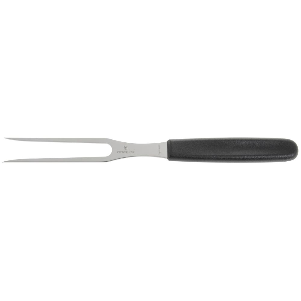 Victorinox Fibrox Stainless Steel Carving Fork with Black Nylon Handle 10 1 2 L Blade