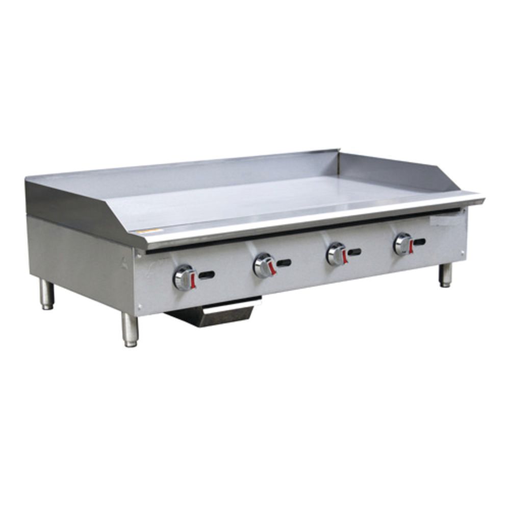 Kratos 29Y009 Gas Countertop Griddle, 4 Burners, 120,000 BTU Output
