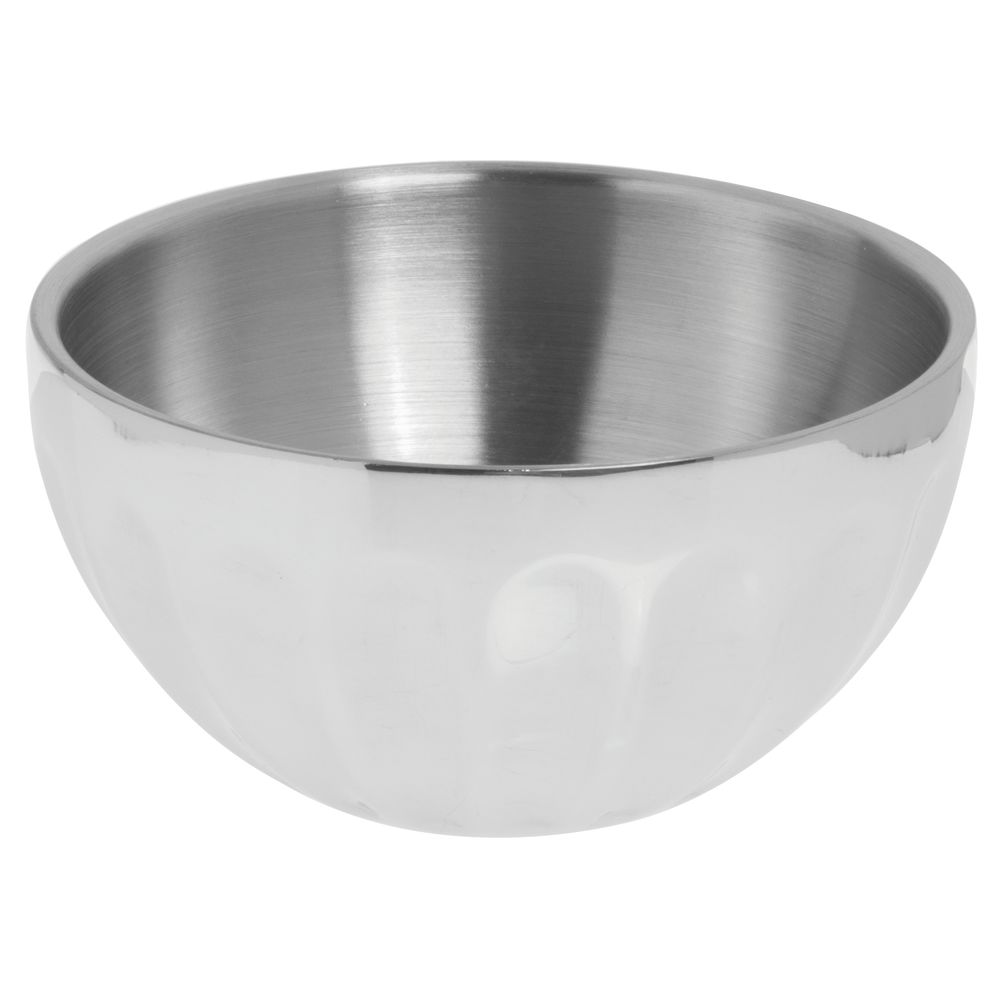 BOWL, FLUTED ROUND DBLE WALL, .75QT