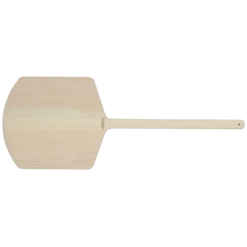 Choice 12 x 14 Wooden Tapered Pizza Peel with 8 Handle