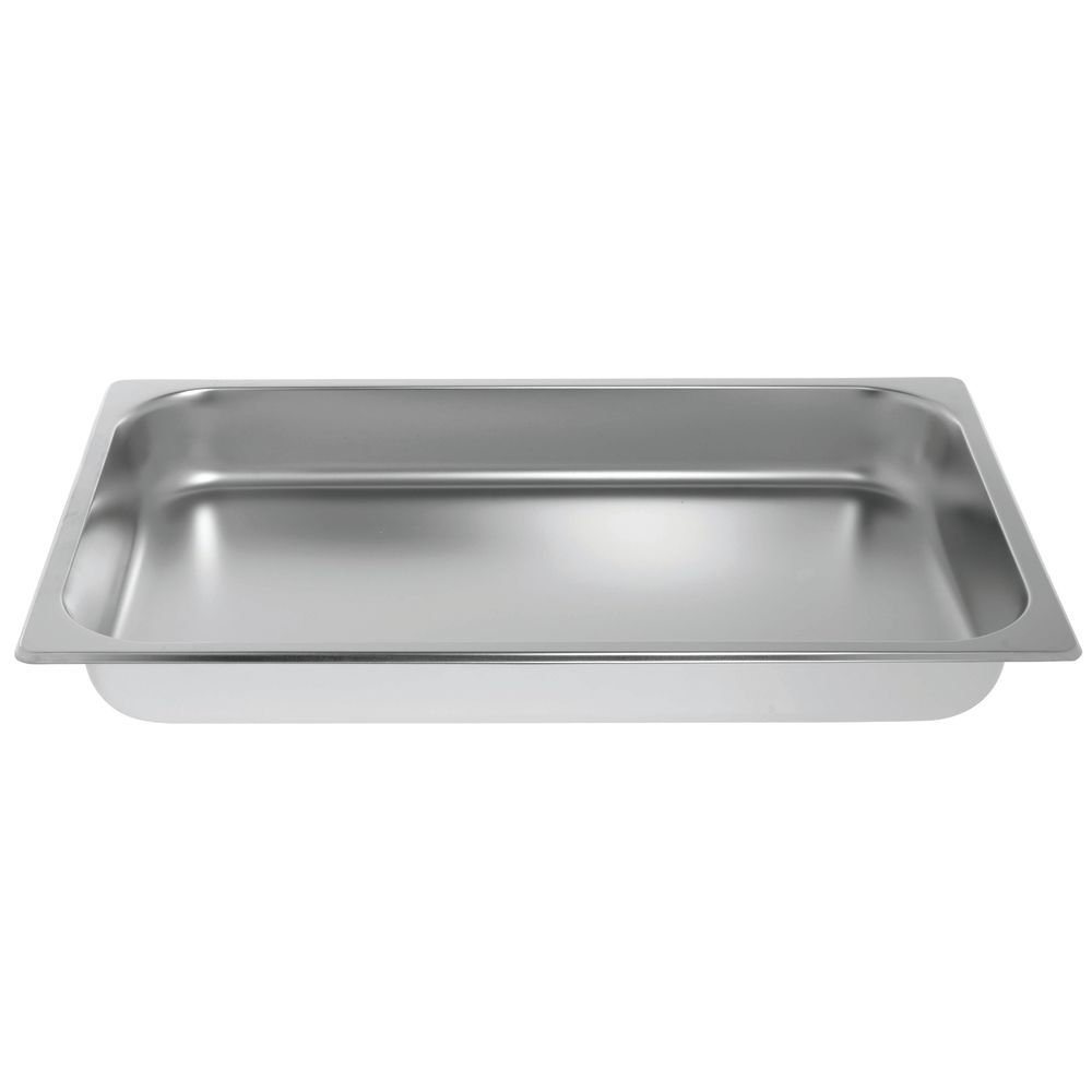HUBERT® Full Size Stainless Steel Chafing Dish Food Pan - 21L x 12 3/4W x  2 1/2H