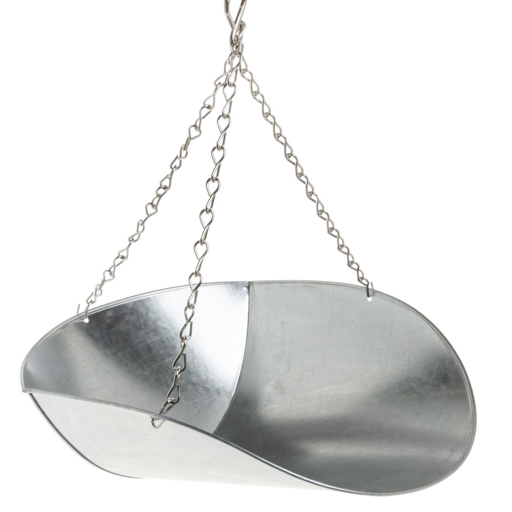 Taylor Galvanized Stainless Steel Hanging Scale Scoop - 16