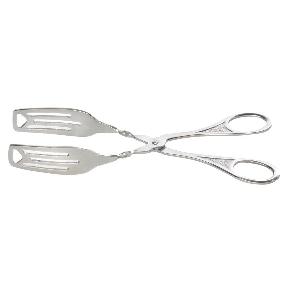 Corby Hall Stainless Steel Scissor Serving Tong - 8 3/4