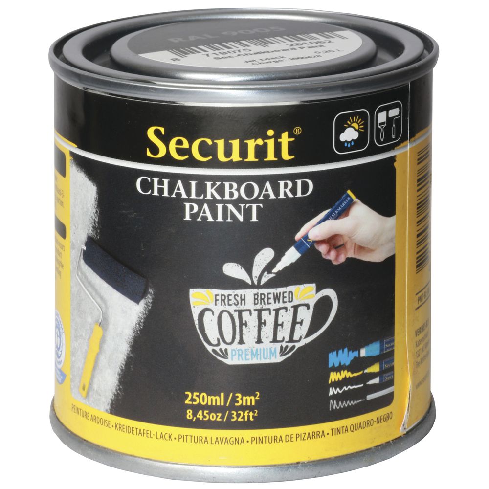 Black Chalkboard Paint, 250ML