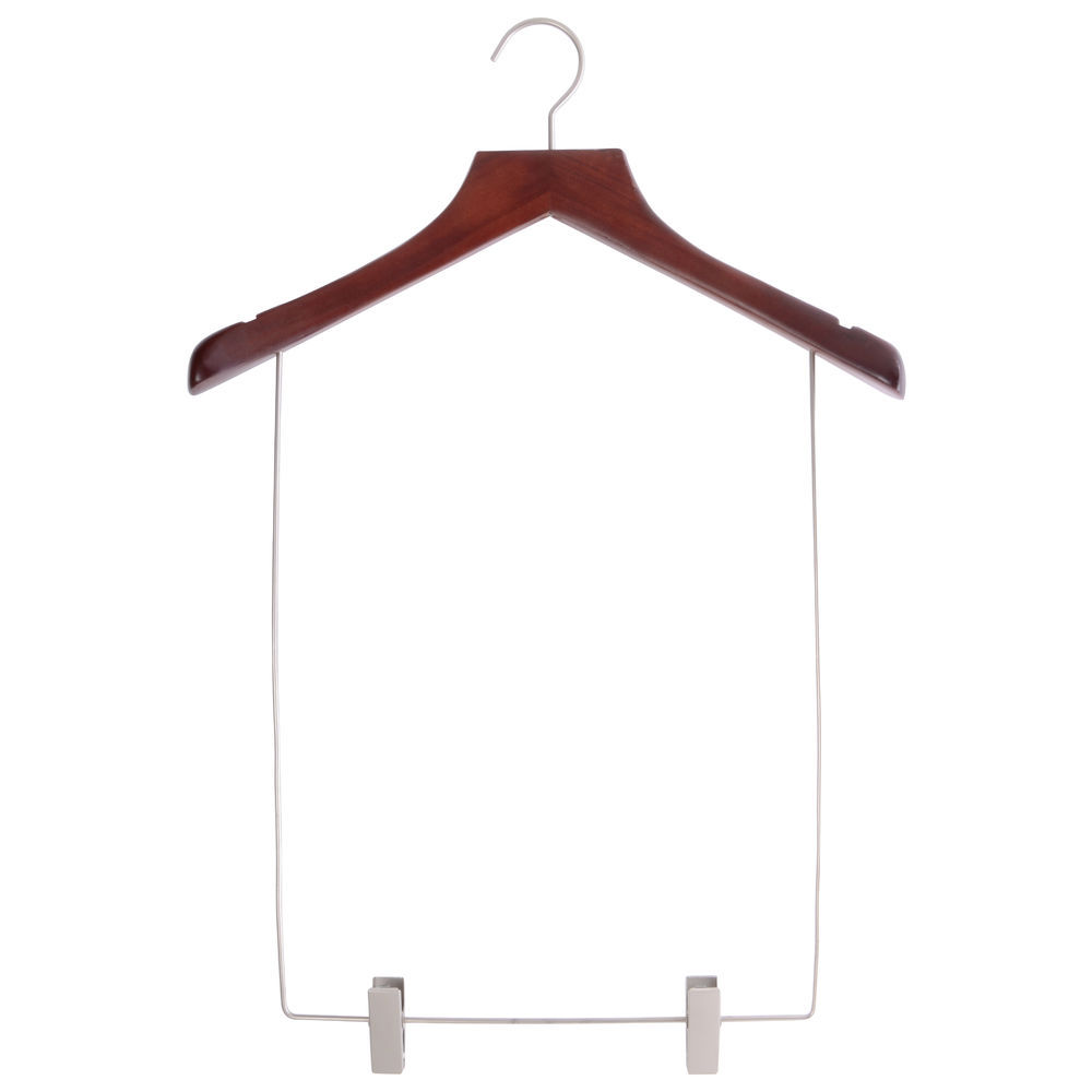 17" Mahogany Wood Hangers