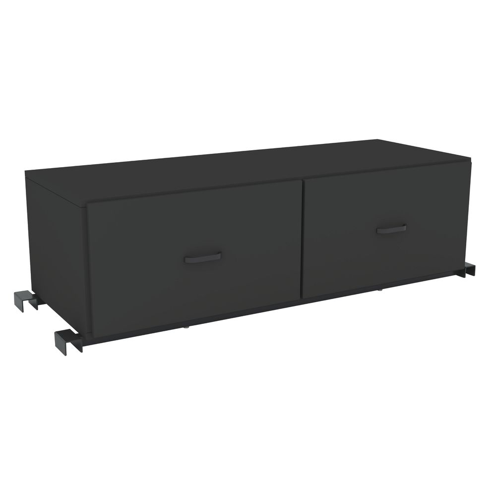 Base for PipeLine Freestanding Wall Merchandiser, Black