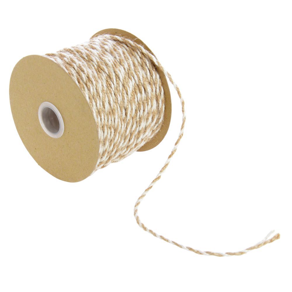 Black TwoTone Jute Twine