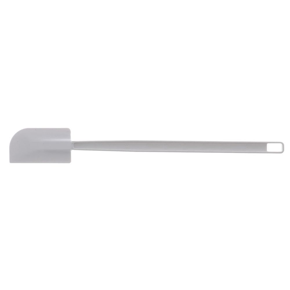 Tablecraft Products 1516 Spatula, 16'', flat shaped, dishwasher safe, rubber  blade, white, BPA Free (must be purchased in mul - Gerharz Equipment