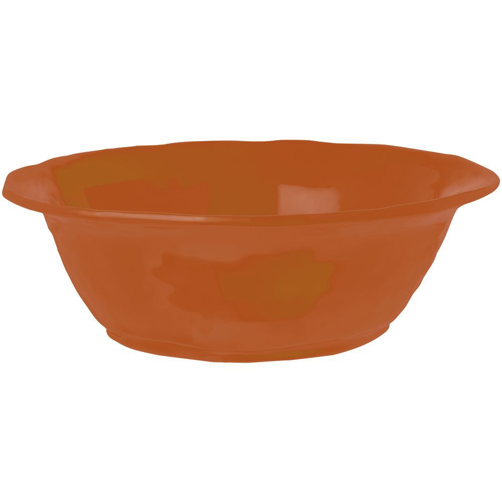 Elite Tuscany Ii Collection 2 1 2 Qt Flared Terra Cotta Melamine Bowl