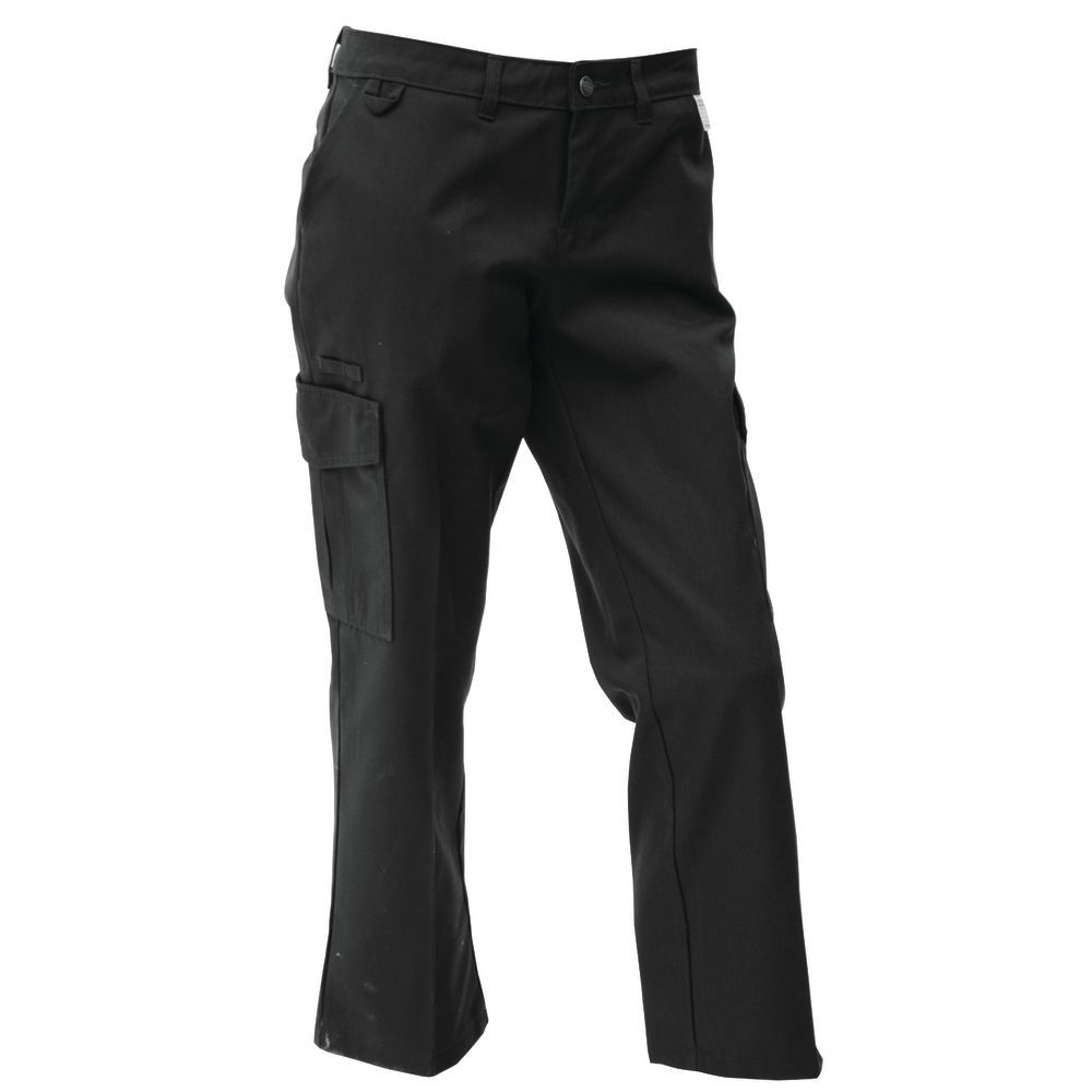 black work cargo pants