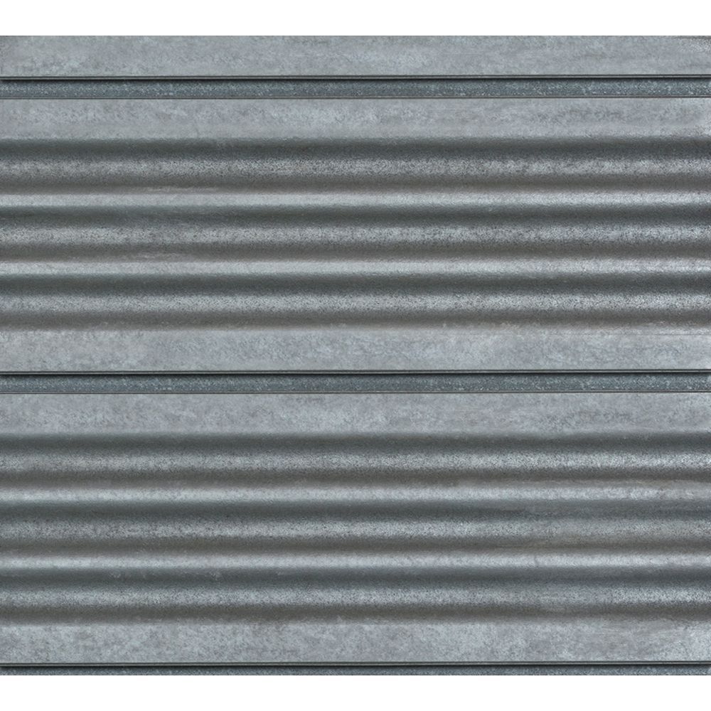 Galvanized Corrugated Slatwall Panels, 8&#39; x 2&#39;