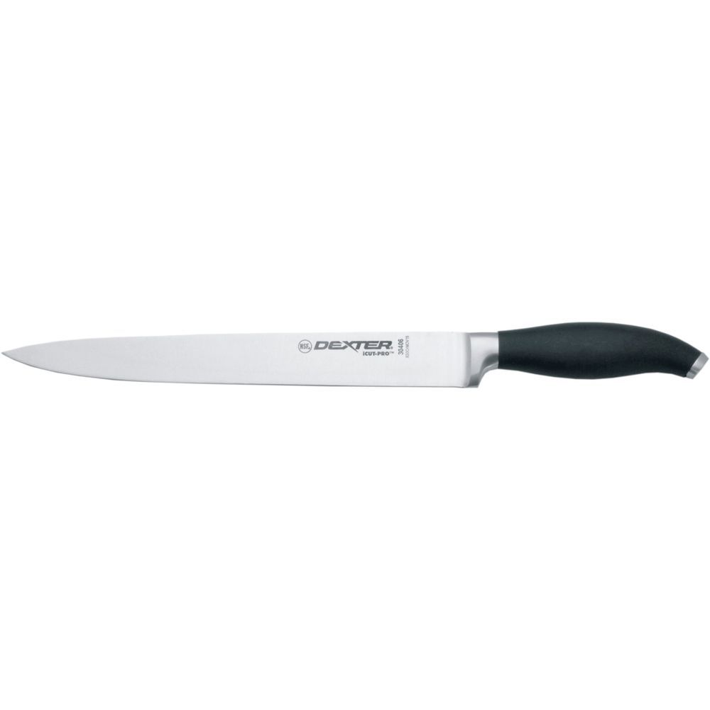 KNIFE, SLICER, 10", POINTED EDGE, FORGED