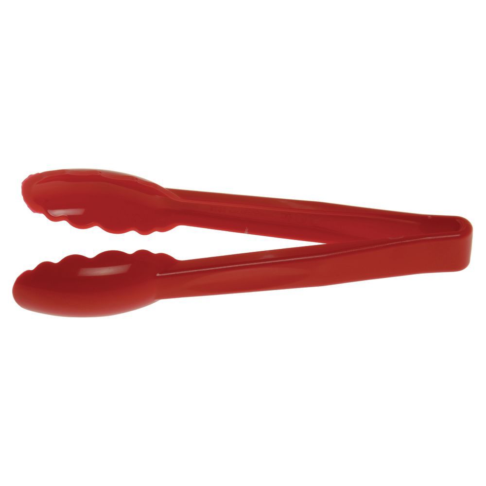SCALLOP TONG, 9", RED