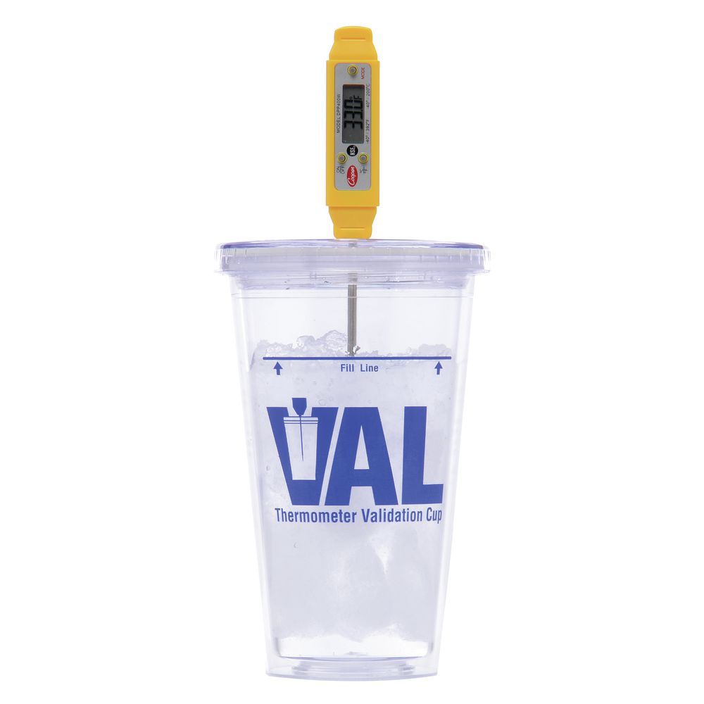 VAL CUP, THERMOMETER VALIDATION CUP