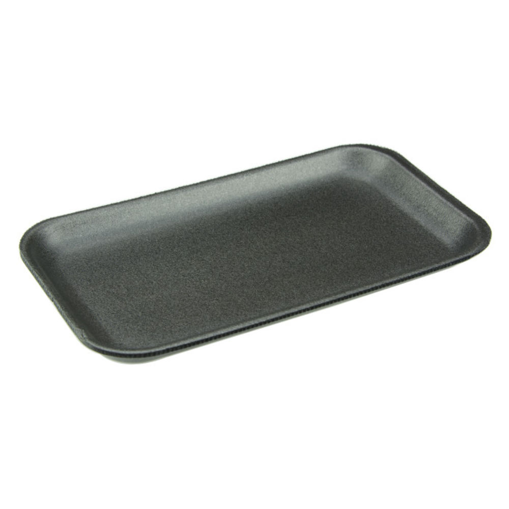 Pactiv 17S Disposable Foam Meat Tray - 8 19/50L x 3 1/2W x 17