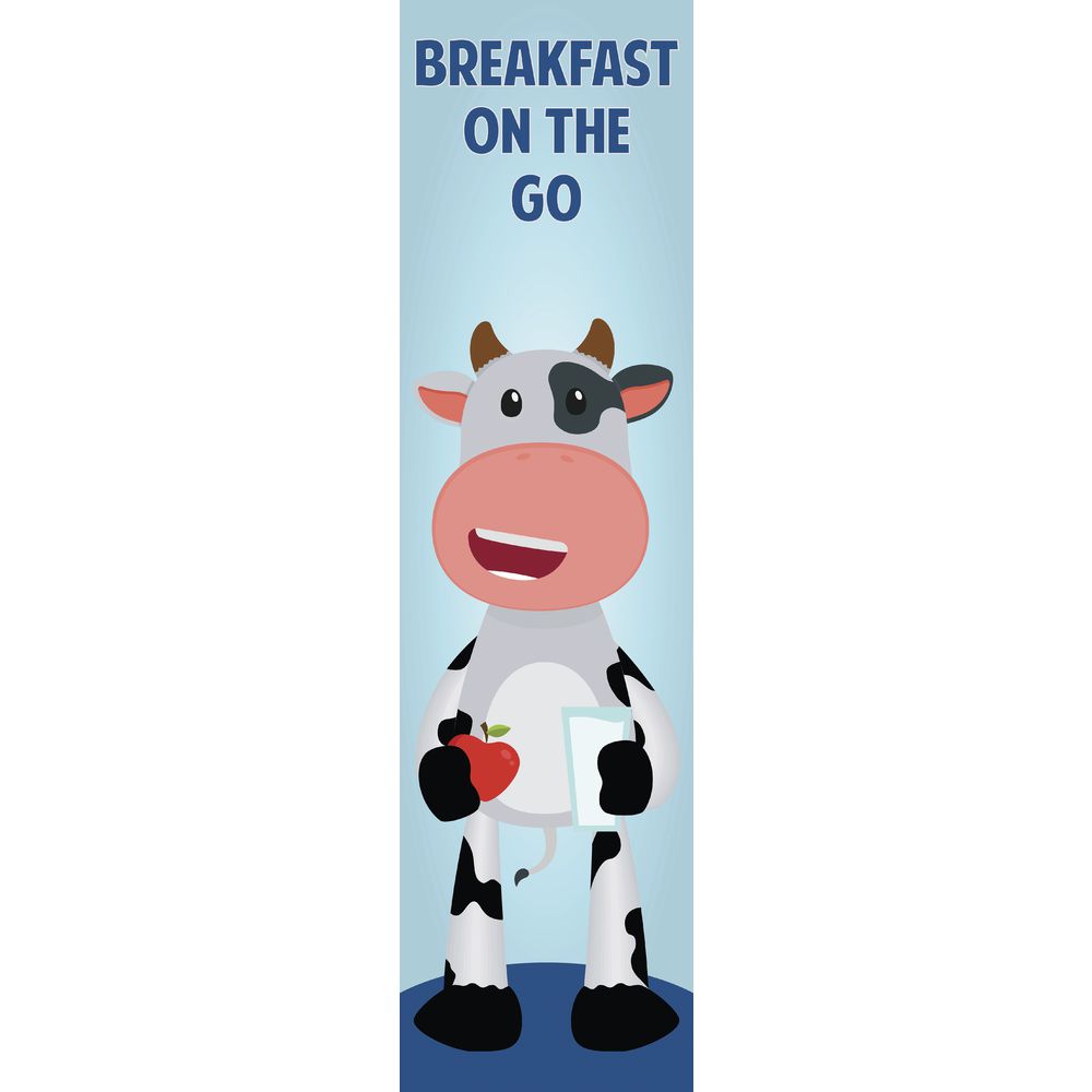 PANEL, "BRKFST ON THE GO", PK/2, 59.5"X16"