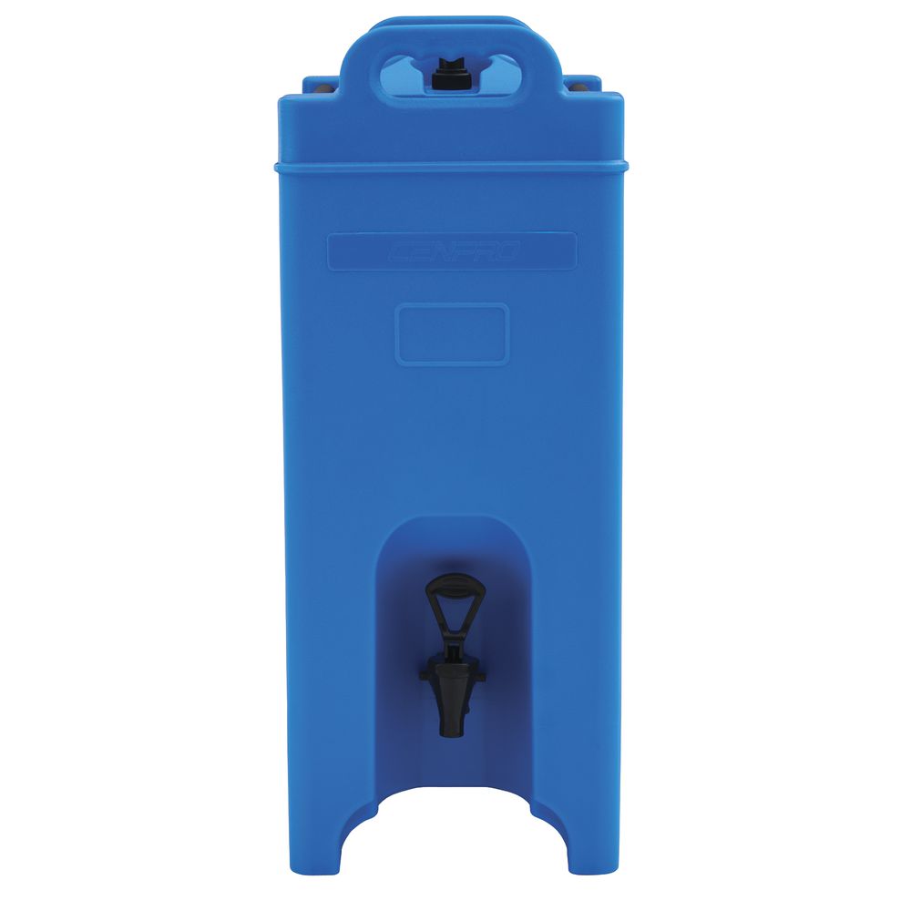 CenPro 29A-154 5-Gallon Blue Insulated Beverage Dispenser - 17