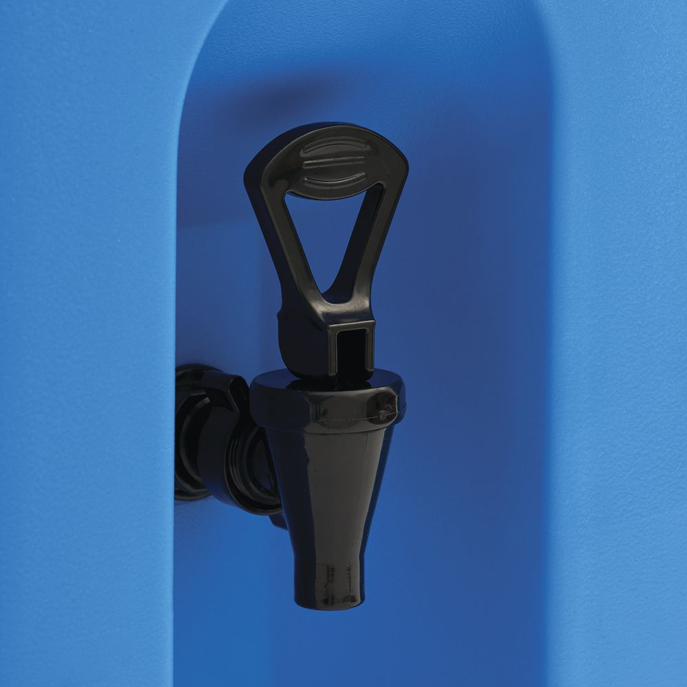 CenPro 29A-154 5-Gallon Blue Insulated Beverage Dispenser - 17