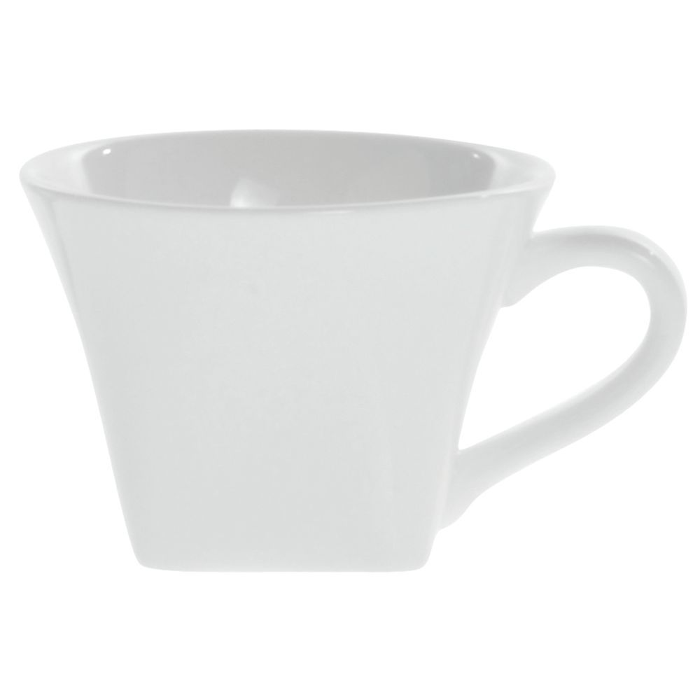 White Mugs are made of Durable Porcelain  