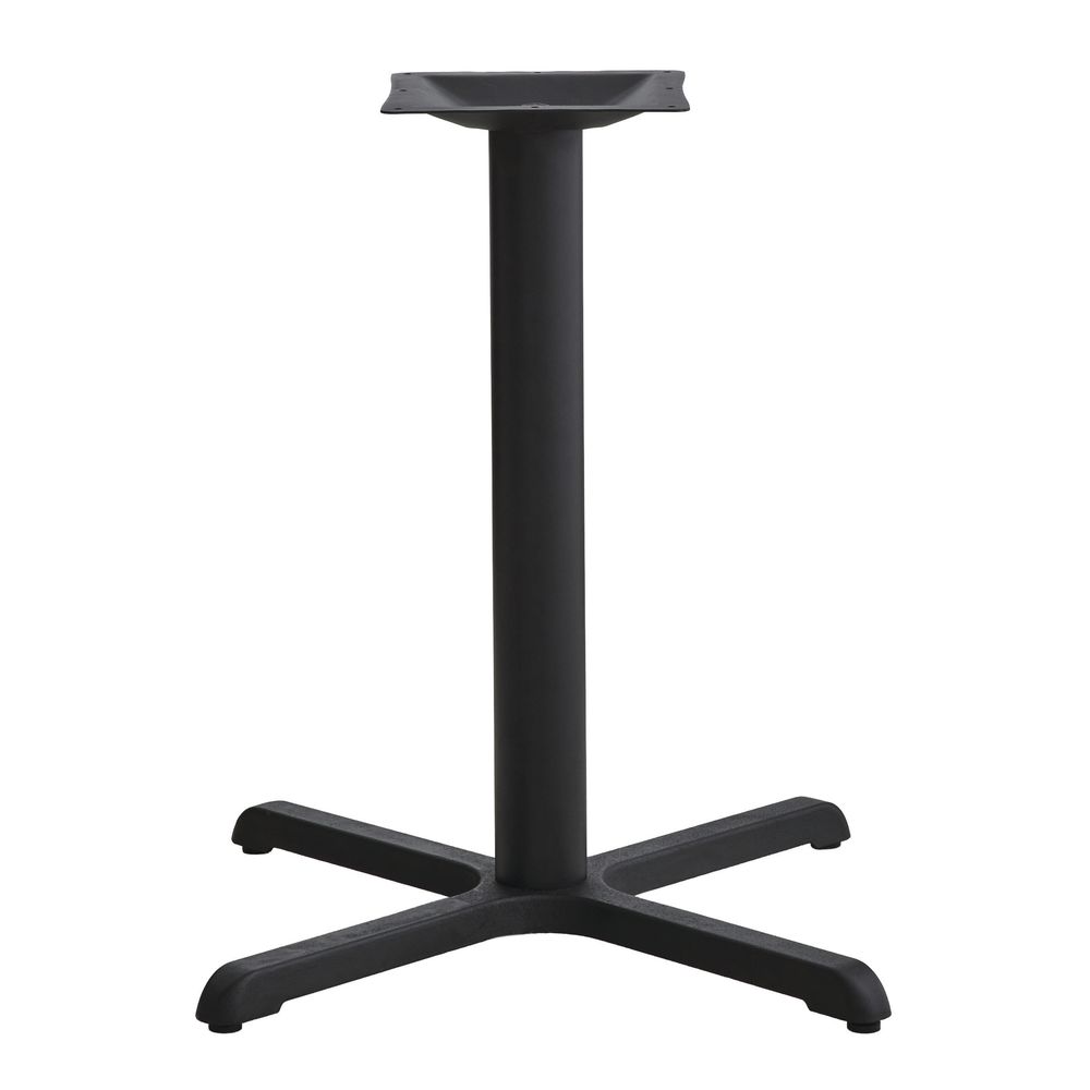 Kratos Table Base, Bar Height Column with Pre-Welded Top Plate - 24