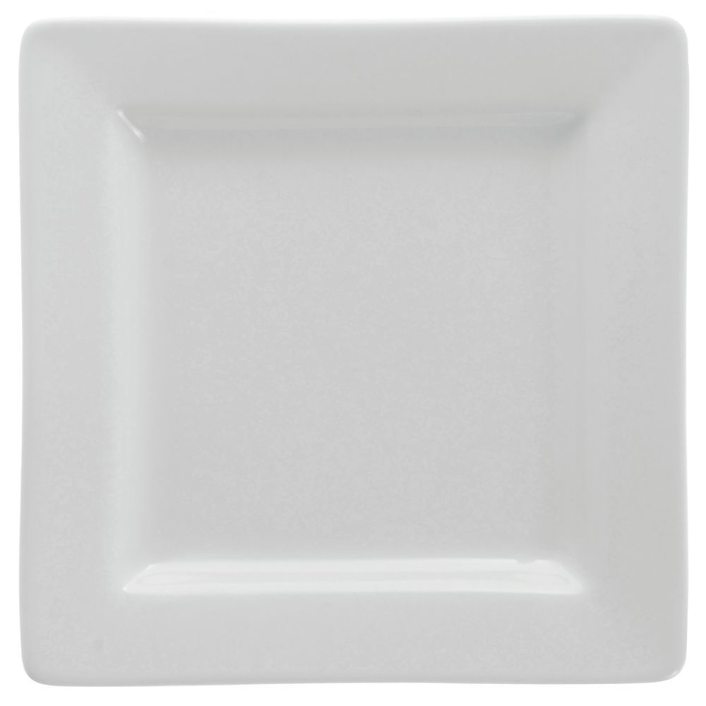 White Square Dinnerware is Dishwasher Safe for Easy Clean Up  