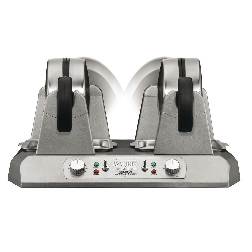 Waring Commercial WW250X Double Belgian Waffle Maker 16 13/16"L x 20