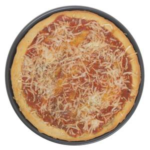 Chicago Metallic Rectangle Aluminized Steel Pre-Seasoned Deep Dish Pizza Pan  - 13 7/8L x 9 3/4W x 2 1/2D