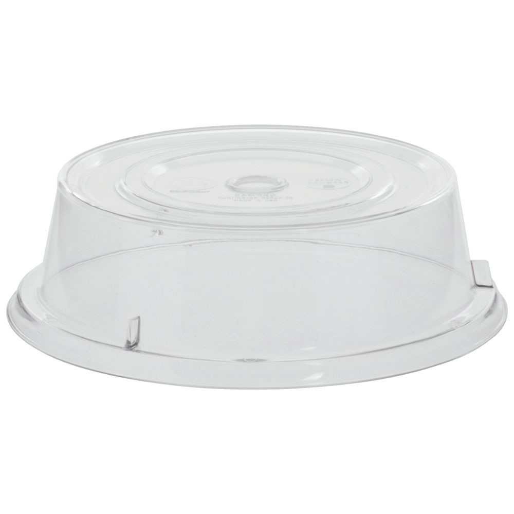 Cambro Plate Cover 12 1/8" Dia x 2 3/4" H Clear Polycarbonate 