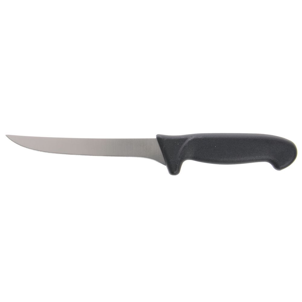 KNIFE, BONING, SEMI-FLEX, 6", BLACK