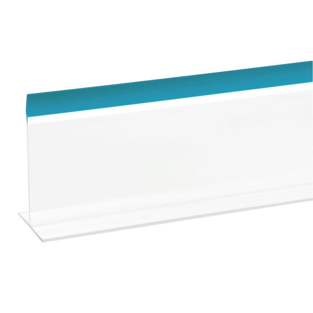 Купить Сани JET PLASTICS Shelf Divider T Shape Clear Acrylic wiTh Blue