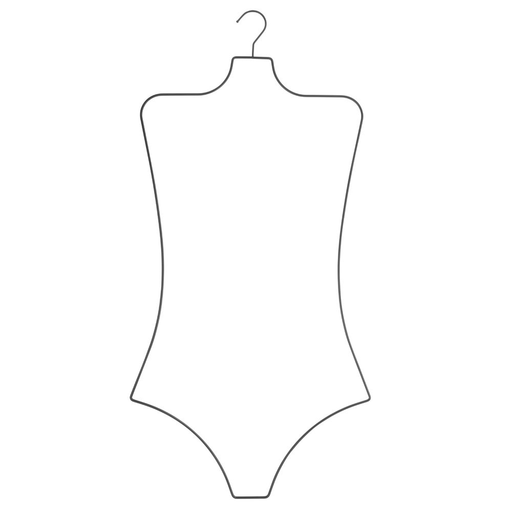 Metal Swimsuit Hanger, Black