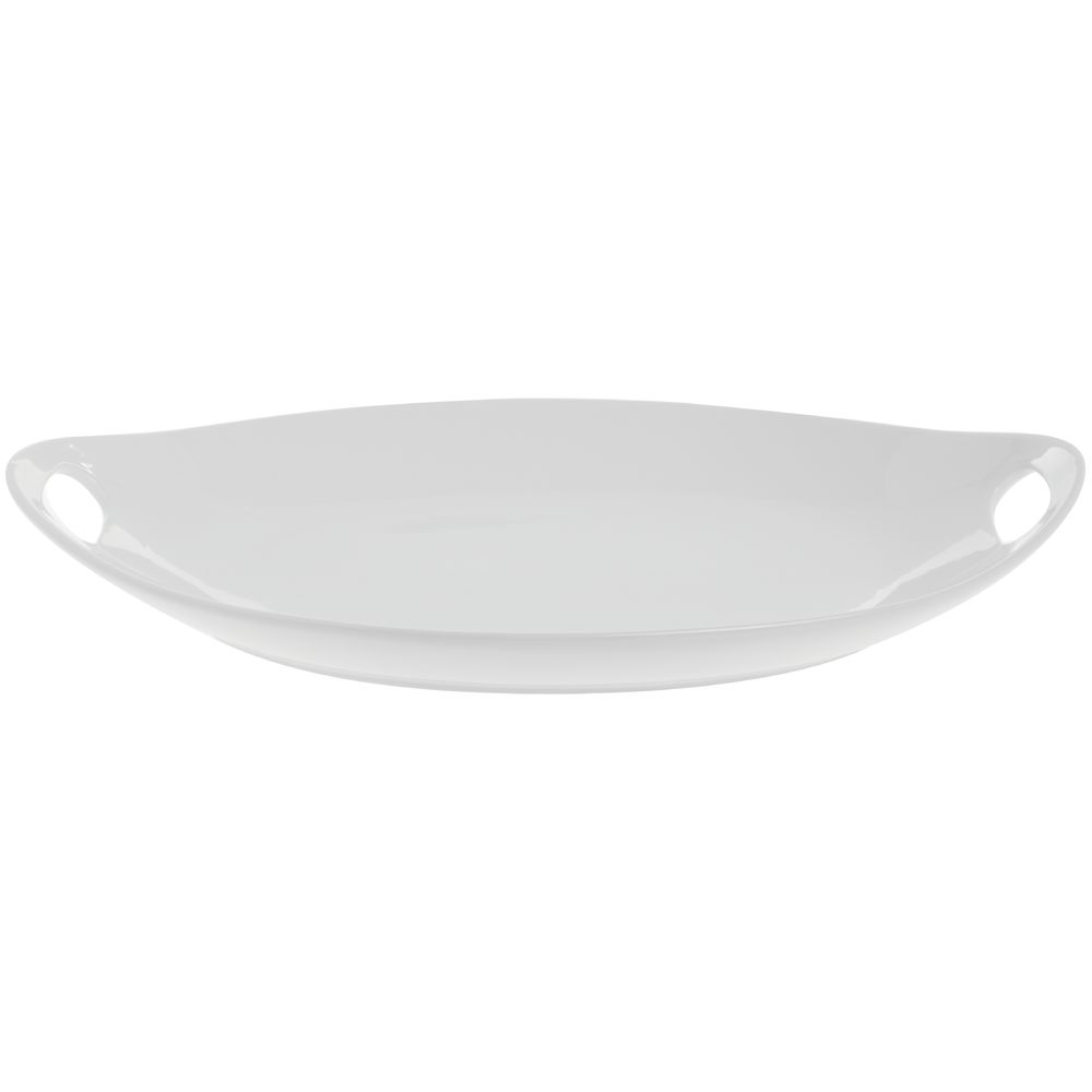 PLATTER, OVAL, 17"L, WITH HANDLES