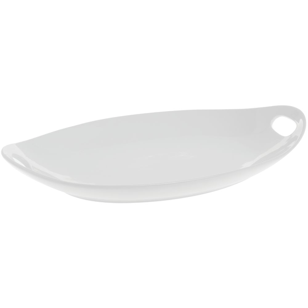 PLATTER, OVAL, 17"L, WITH HANDLES
