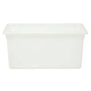 Hubert 2 qt Clear Plastic Storage Container - 7L x 7W x 3 1/2D