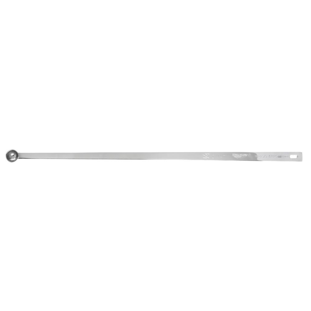 HUBERT® Stainless Steel Measuring Spoon Set with Standard Strip Handles