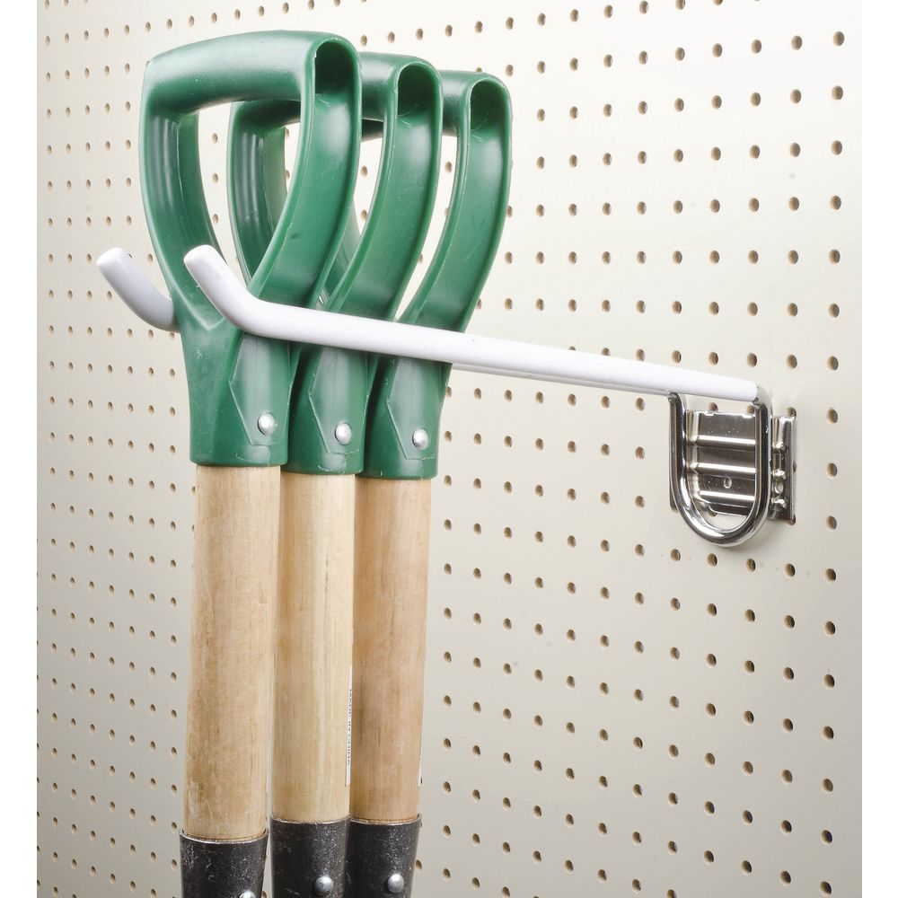 Heavy-Duty Jumbo Tool Holder U-Hooks for Garden Tools, Shovels, Rakes ...
