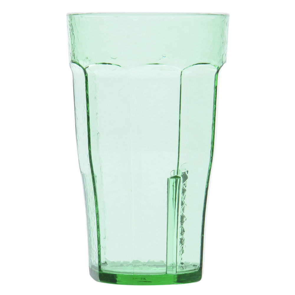 Cambro Laguna Green Drinking Glasses 12 Oz San Plastic