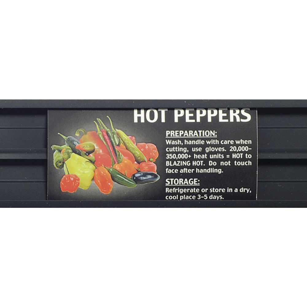 Informational Two Track Produce Sign Inserts 733 Per Set 2 3/18"H x 5"L