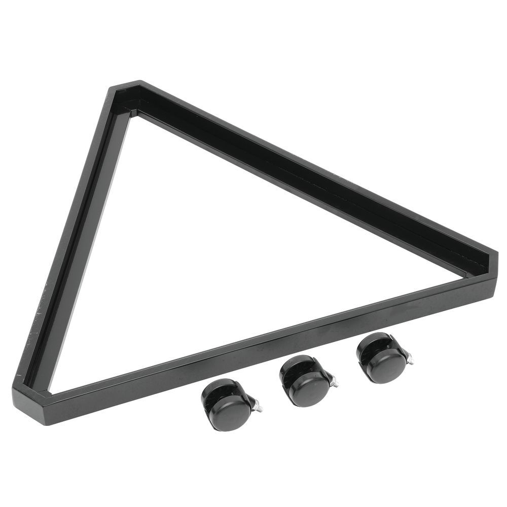 Triangle Gridwall Base Display  Base with casters Base with castersBlack Use wit