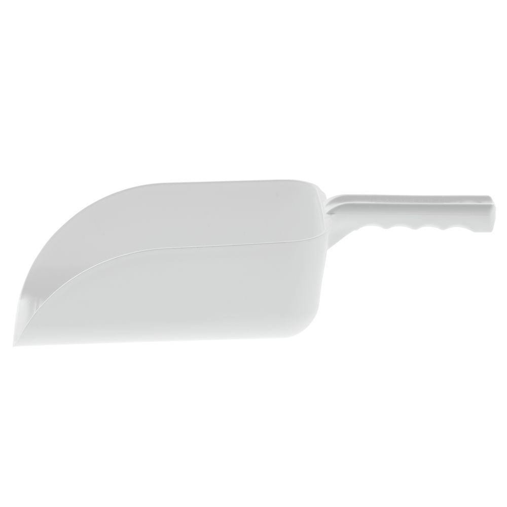 HAND SCOOP, LARGE 15"X 6.5"X 3.5"H, WHITE